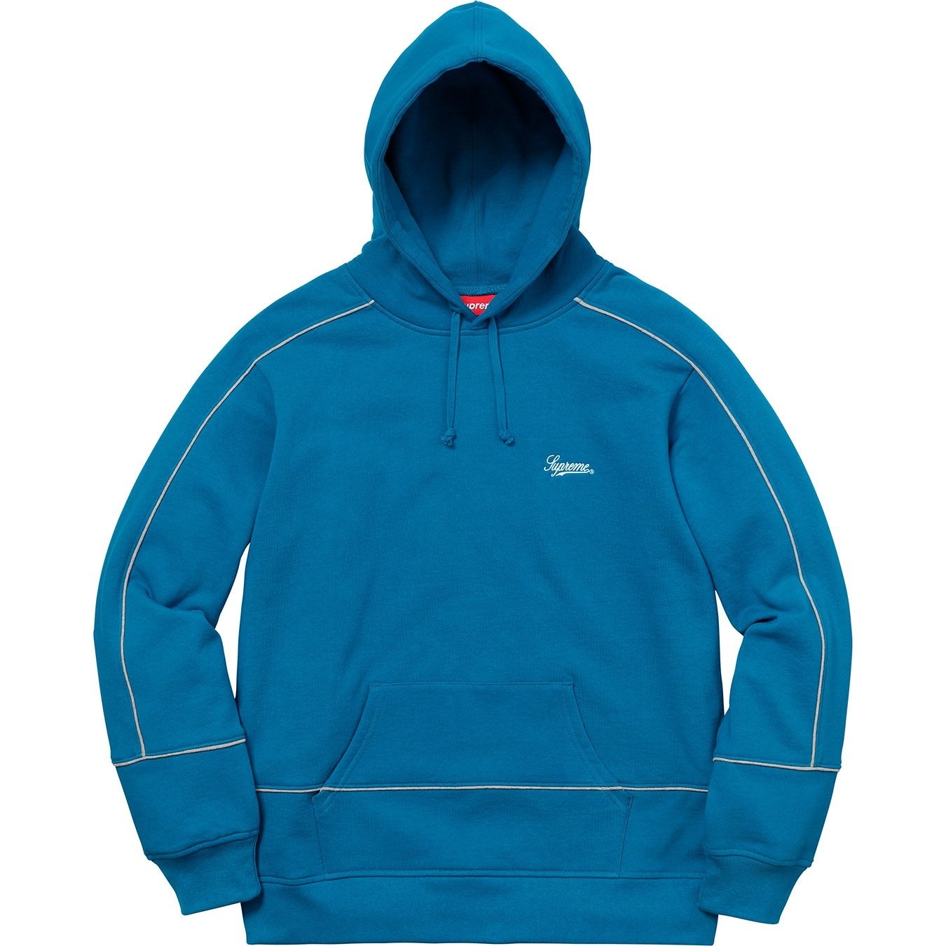 Piping Hooded Sweatshirt view 4